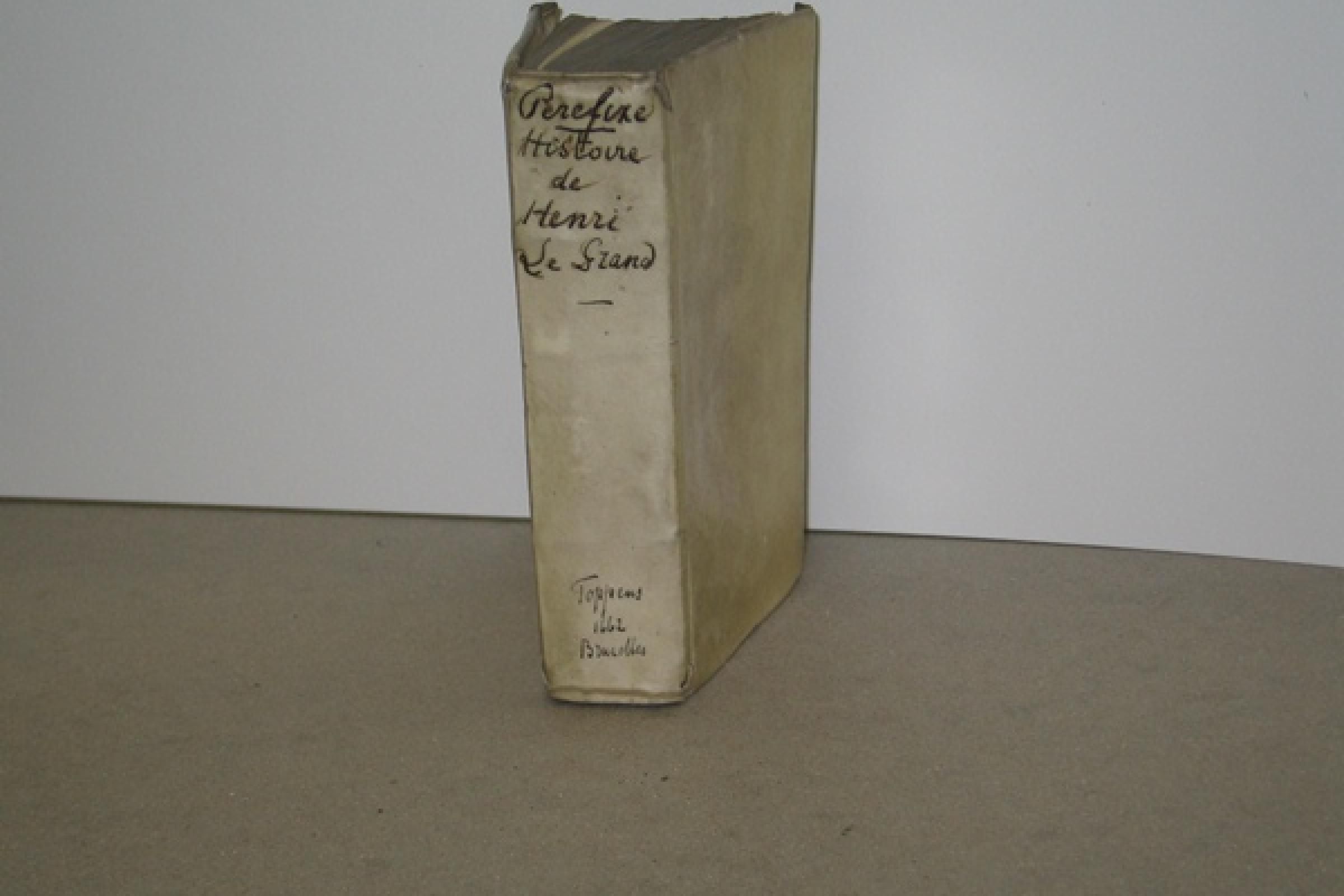 Vellum bound book from Elsevier Collection