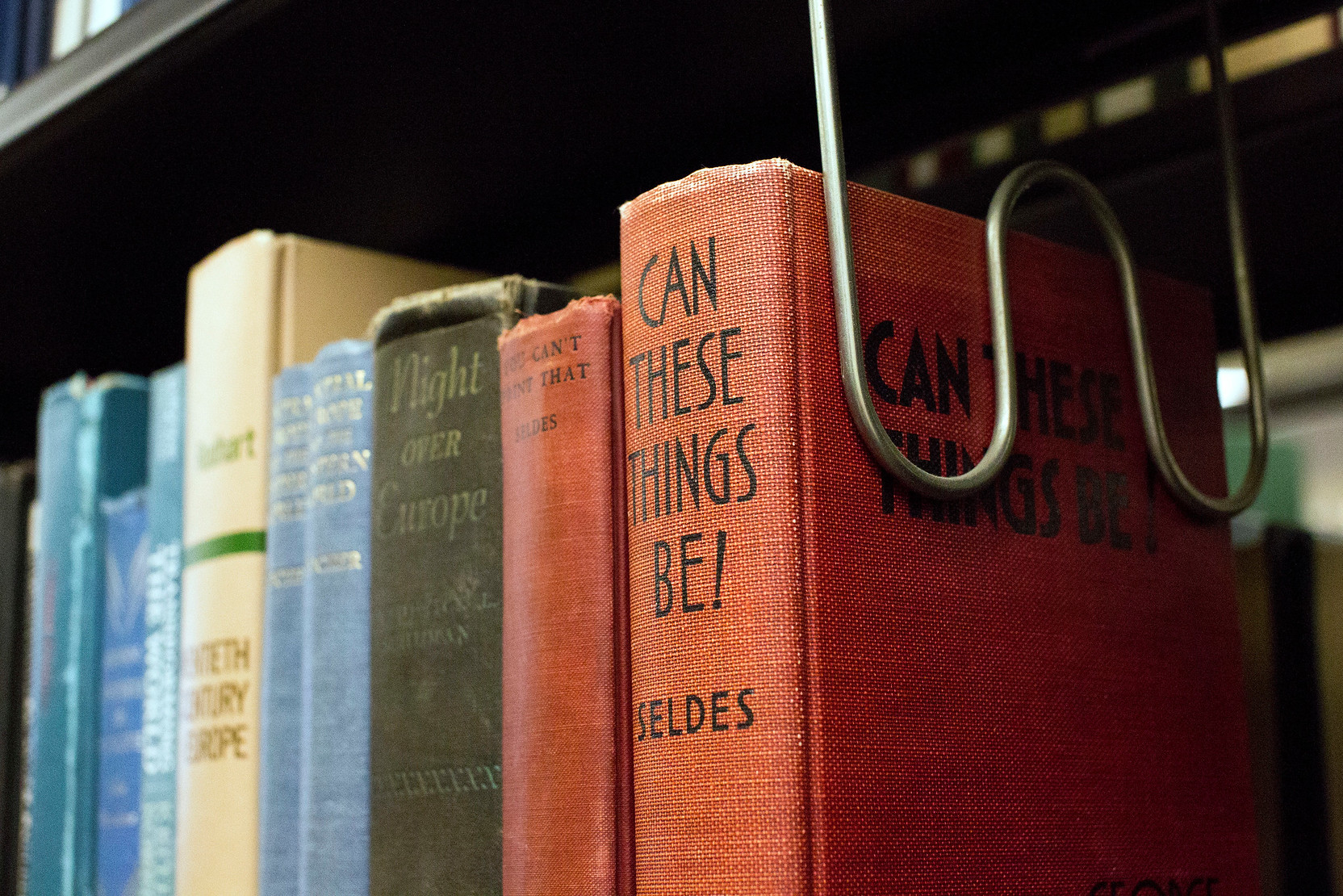 books on shelf