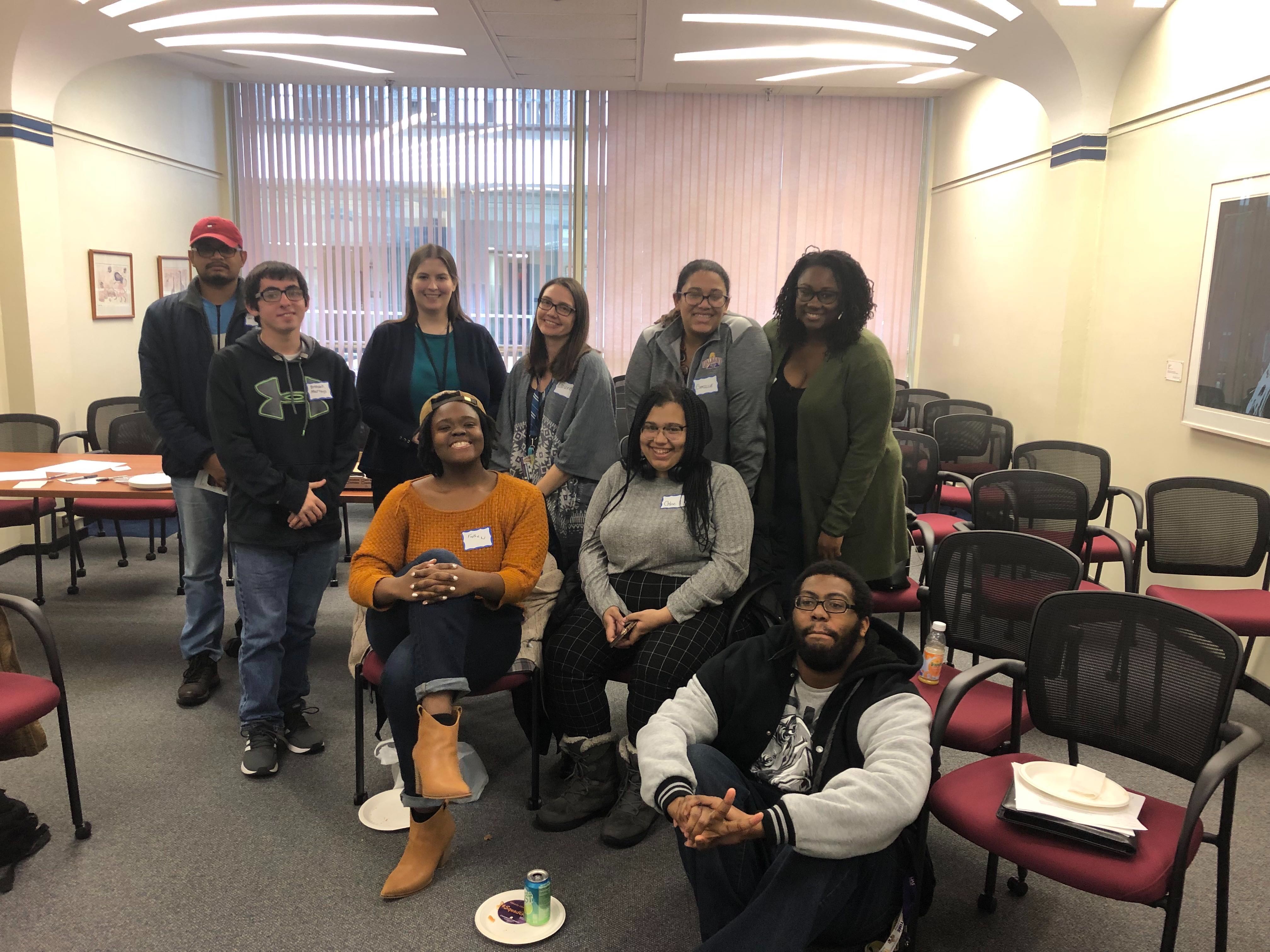 Members of the Student Advisory Board, November 2019