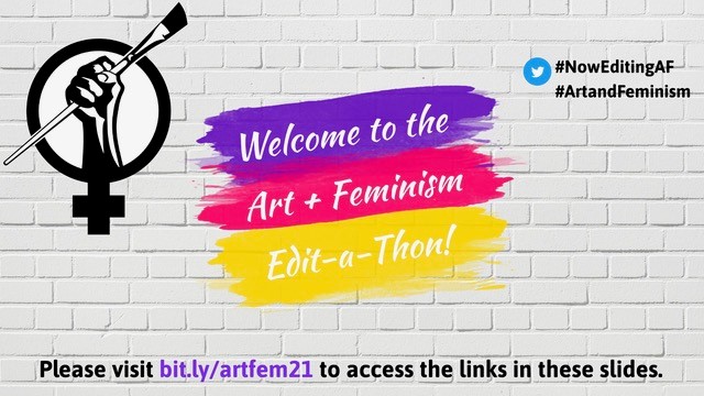 Art + Feminism logo