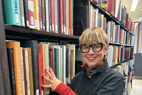 Corinna Ripps Schaming in the University Library