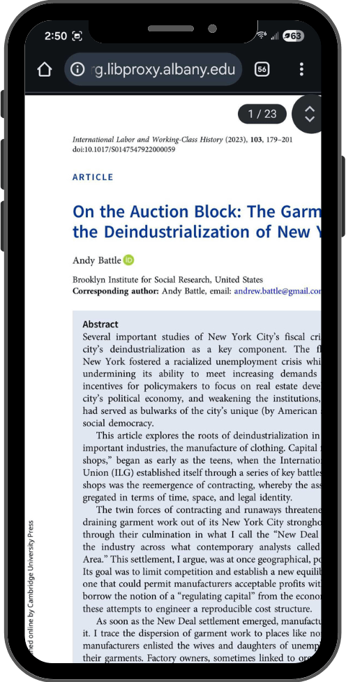 image of how a PDF displays on mobile phone screen with text cut off